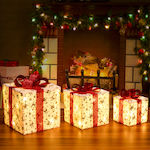 Bakaji Bakaji Set of 3 Lighted Christmas Gift P...