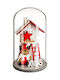 Atmosphera Christmas Glass Figure Height 12cm