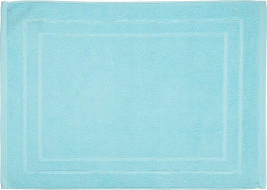 Atmosphera Bath Mat Cotton Turquoise 50x70cm