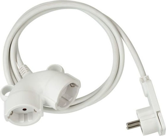 Brennenstuhl Waterproof Extension Cable Cord 5m White