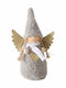 Figoura Boltze Home Figur Amia Engel Weiche Kleidung Höhe 16 cm