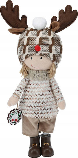 Home&Styling Collection Коледна Плюшена Фигура Височина 47см.