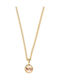 Dyrberg/Kern Necklace from Gold Plated Steel Orange