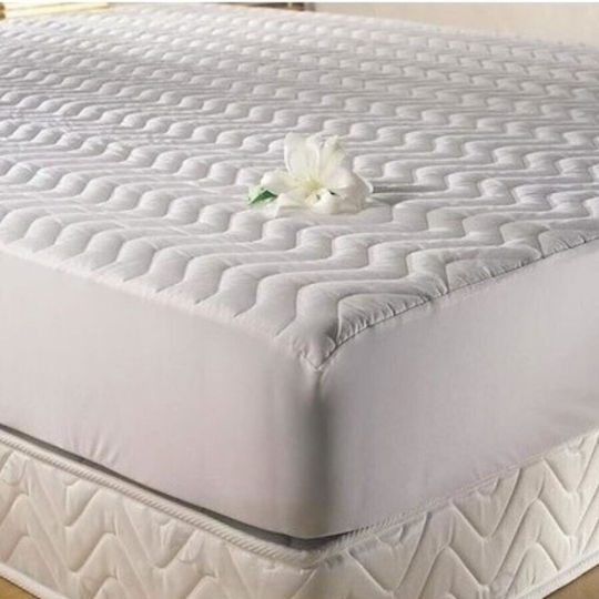 Tac Protecție pentru Saltea King Size Alb 180x200+30buc