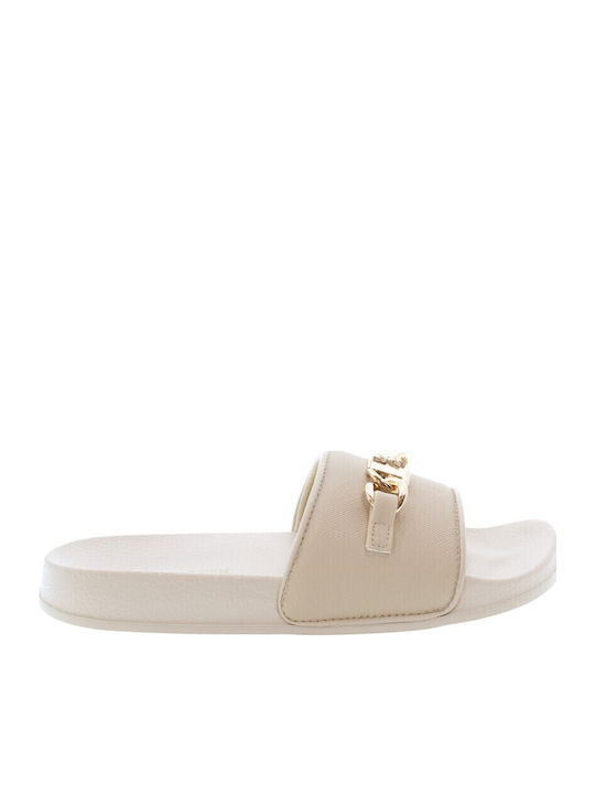 U.S. Polo Assn. Slides σε Μπεζ Χρώμα