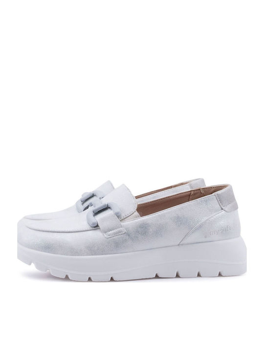 Γυναικεία Loafers σε Μπεζ Χρώμα