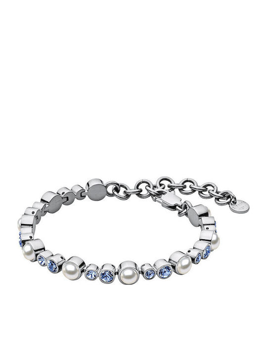 Dyrberg/Kern Women's Bracelet made of Steel with Pearls