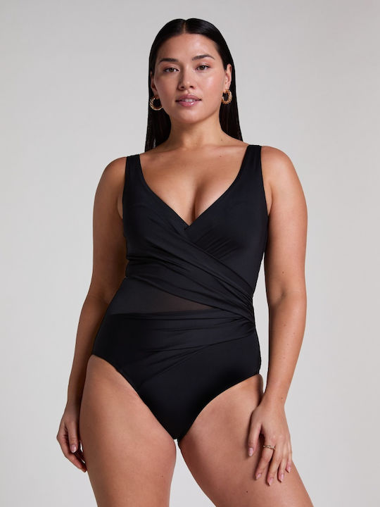 Hunkemöller Ολόσωμο Μαγιό Black