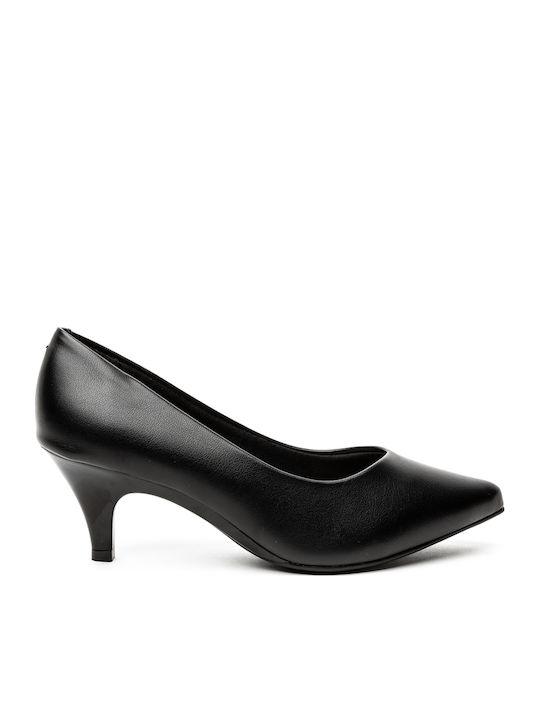 Vizzano Patent Leather Black Medium Heels