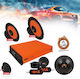 Gas-4chpack12spl Πλήρες Δυνατό Ηχοσύστημα Gas Audio