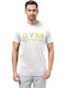 T-shirt White/yellow