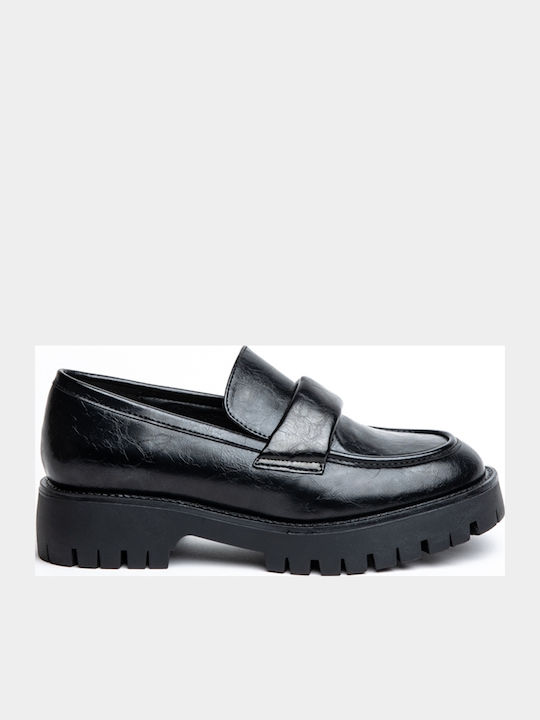 Γυναικεία Loafers σε Μαύρο Χρώμα