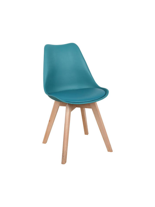 Gaston Dining Room Polypropylene Chair Blue 58x...