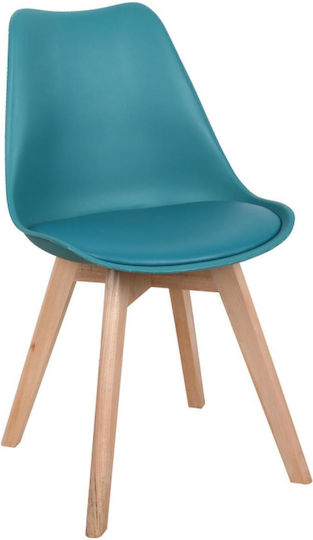 Καρέκλα Τραπεζαρίας Gaston 58x47x85εκ. Μπλε