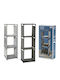 Stoff Schuhschrank 36x30x110cm