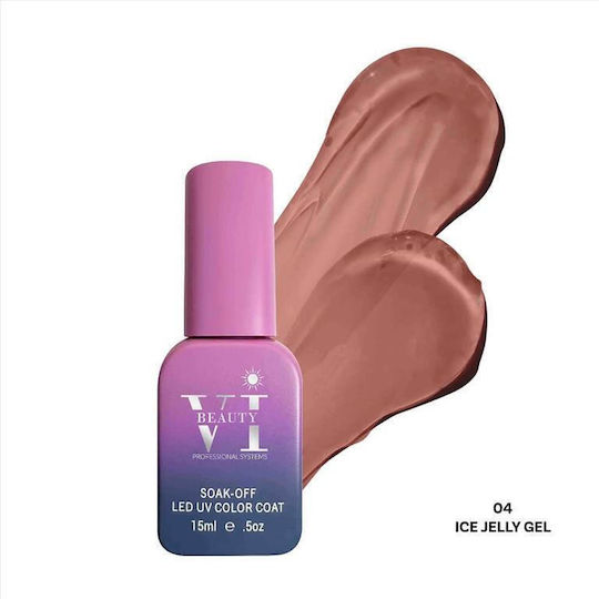 Beauty VI Semi-Permanent Nail Polish 04 15ml 1pcs