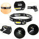 Vayox Stirnlampe LED mit maximaler Helligkeit 250lm Schwarz