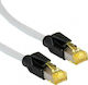 Draka S/FTP Cat.6a Ethernet Network Cable 0.5m Yellow 1pcs