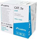 Lanberg U/UTP Cat.5e (Gigabit) Cablu De Rețea Ethernet 100m Gri
