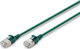 Digitus F/FTP Cat.6a (Gigabit) Καλώδιο Δικτύου Ethernet 0.5m Πράσινο