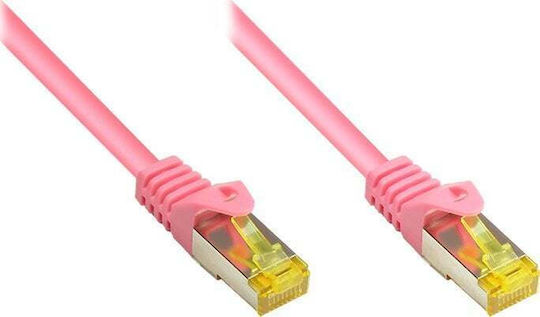 Good Connections U/UTP Кат.7 (10Gbps) Мрежов Кабел Ethernet 2м Лилав