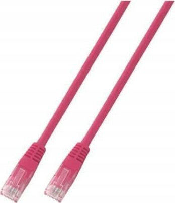Roline U/UTP Kat.6 Ethernet-Netzwerkkabel 15m Rosa 1Stück