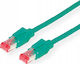 Draka S/FTP Cat.6 Ethernet Network Cable 10m Green 1pcs
