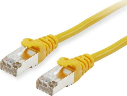 Equip S/FTP Cat.6 (Gigabit) Καλώδιο Δικτύου Ethernet 30m Κίτρινο