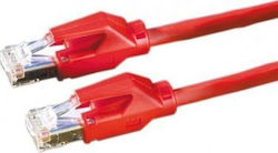 Draka U/UTP Кат.6 Мрежов Кабел Ethernet 0.5м Червен Draka U/UTP Кат.6 Мрежов Кабел Ethernet 0.5м Червен