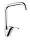 Ottone Meloda Smart Kitchen Faucet Counter Silver