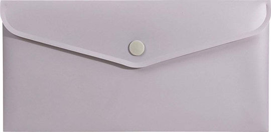 Biurfol Knopfmappe DL 21x11 PP Rosa Soft Touch Biurfol