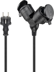 Goobay 2 Plätze Durchmesser 3 x 1.5mm² Wasserdicht Goobay 2 Plätze Durchmesser 3 x 1.5mm² Wasserdicht