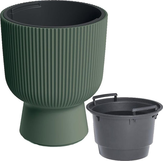 Prosperplast Planter Green 30x30cm.