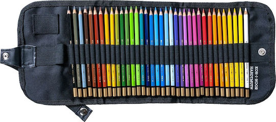 Koh I Noor Mondeluz Pencils 36 Colors Black Case