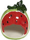 Yarro International Yarro Ceramic House for Rodents Watermelon 8.5 X 7.5 X 7.5 Cm