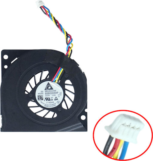Ανεμιστηράκι Laptop Cpu Cooling Fan Intel Nuc Nuc6i3syh Nuc6i3syk Nuc6i5syh Nuc6i5syk Nuc5i7ryh Nuc7i3bnh Nuc7i3bnk Nuc7i5bnh Mini Pc Bsb05505hp Basa5508r5h Bsb05505hp-sm 4pin Κωδ.81438