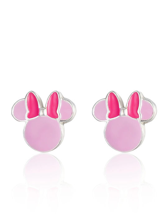 Minnie Mouse Cercei din Argint