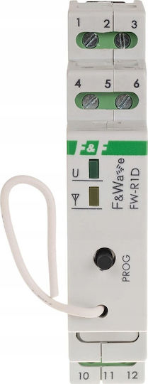 F&f Radio Single Pole Relay Din Mounting 85-265v Ac Dc Multifunctional Fw-r1d-p