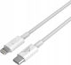 Montis USB-A to Lightning Cable 20W Λευκό 1m (6480391)