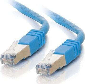 Goobay SF/UTP Cat.5e (Gigabit) Καλώδιο Δικτύου Ethernet 1.5m Μπλε