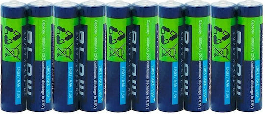 Blow Super Alkaline Batterien AAA 1.5V 10Stück
