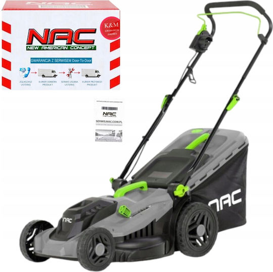 NAC Μηχανή Γκαζόν Ηλεκτρική 1600W