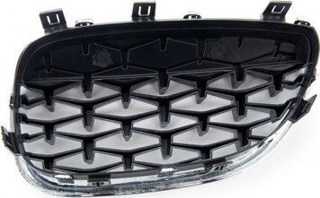 Μάσκα Mtuning Σπορ Gloss Black & Chrome Bmw 5 E60 E61 2003-2010