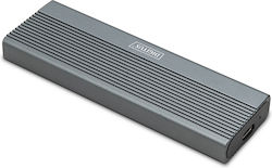 Digitus Carcasă pentru unitate de hard disk M.2 SATA III cu conexiune USB 3.1