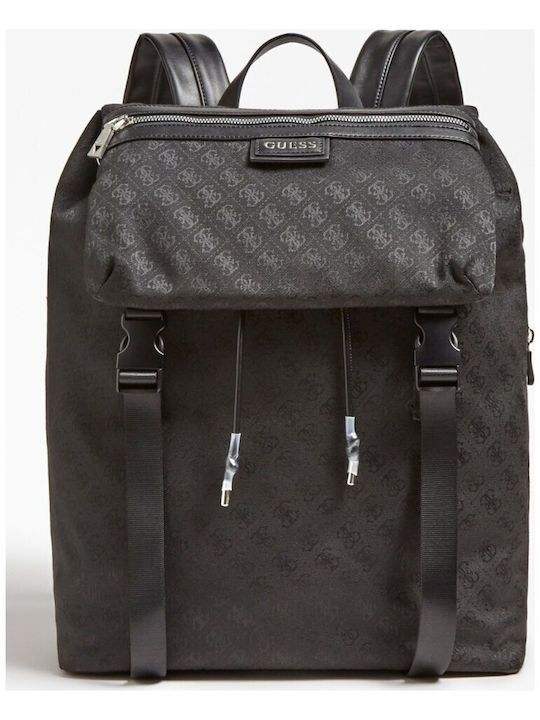 Rucsac Guess Salameda din poliester compartiment pentru laptop negru unisex