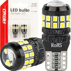 AMiO Λάμπες Αυτοκινήτου T10 / W5W Canbus LED 55...