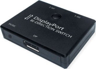 Value 4k Displayport 2-Wege Bidirektionaler Schalter