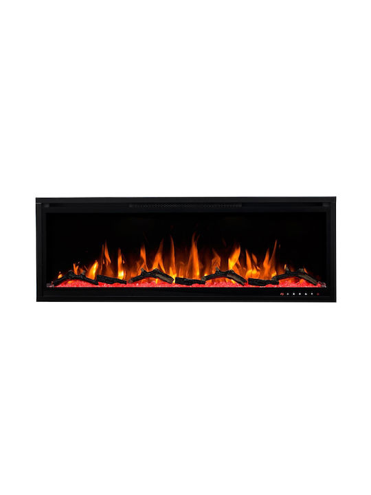Hitense Wandmontiert Elektrischer Kamin 1600W 213x14cm Gray