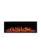 Hitense Wandmontiert Elektrischer Kamin 1600W 213x14cm Gray