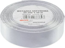 Brewis Satin Ribbon Brewis 25mm/32mm 36 Silver ...